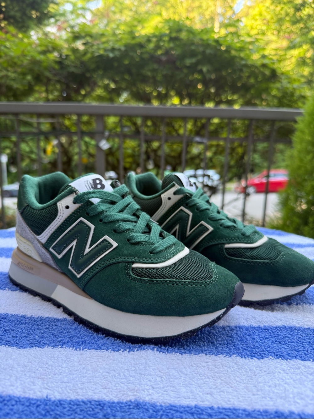New Balance 574 | Legacy Green | US 5 M/6.5 W
